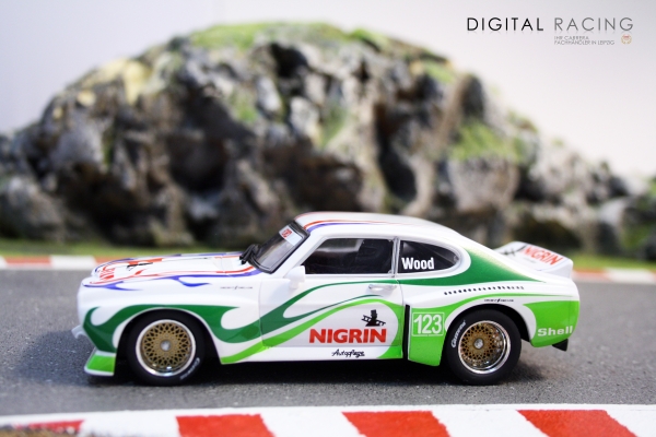 Carrera Digital 132 Ford Capri RS 3100 R.Wood Nr. 123