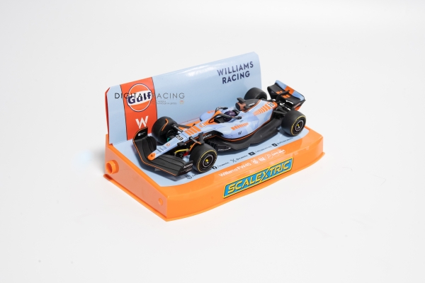 Scalextric Williams FW45 A.Albon Gulf Edition