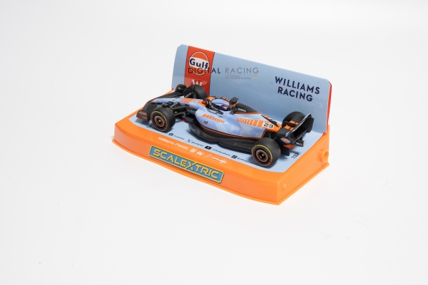 Scalextric Williams FW45 A.Albon Gulf Edition