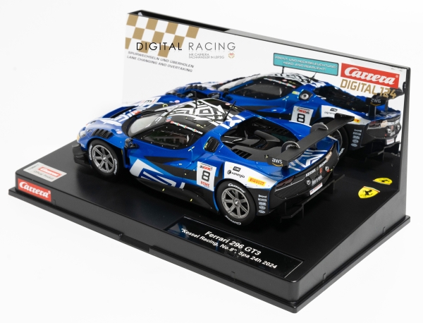 Carrera Digital 124 Ferrari 296 GT3 "Kessel Racing No.8"
