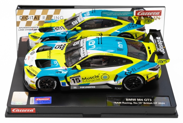 Carrera Digital 124 BMW M4 GT3 &quote;RAM Racing No.15&quote;