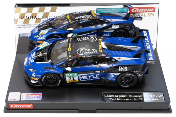 Carrera Digital 124 Lamborghini Huracan GT3 Evo2 &quote;Paul Motorsport No.71&quote;