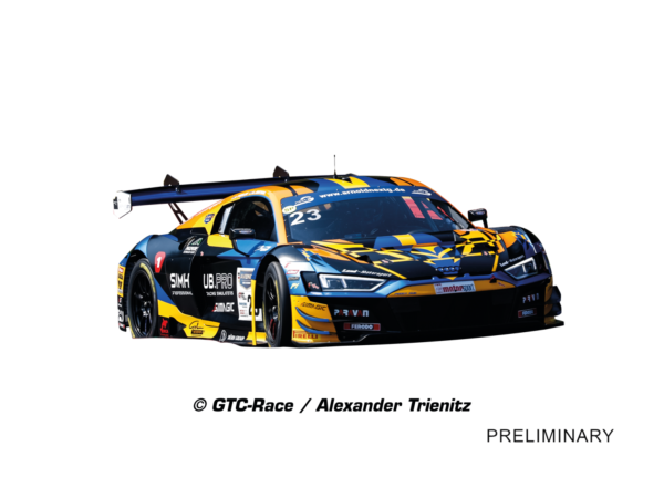 Carrera Digital 124 Audi R8 LMS GT3 evo II &quote;Land Motorsports No.23&quote;