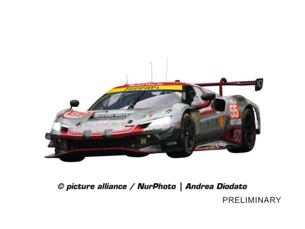 Carrera Digital 132 Ferrari 296 GT3 &quote;Vista AF Corse No.55&quote;