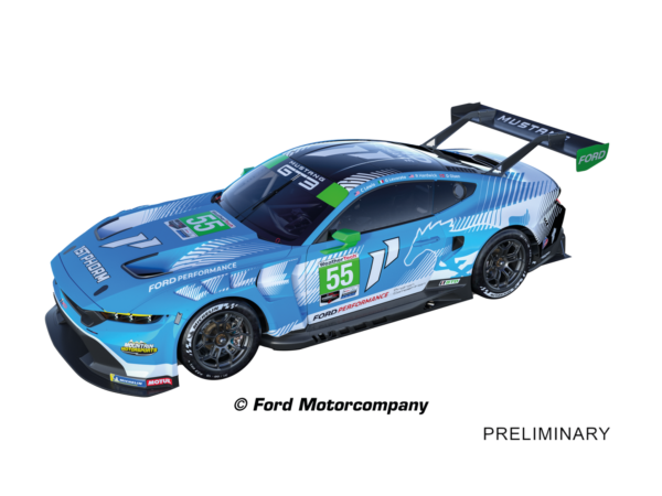Carrera Digital 132 Ford Mustang GT3 &quote;Champion Spirit No.55&quote;