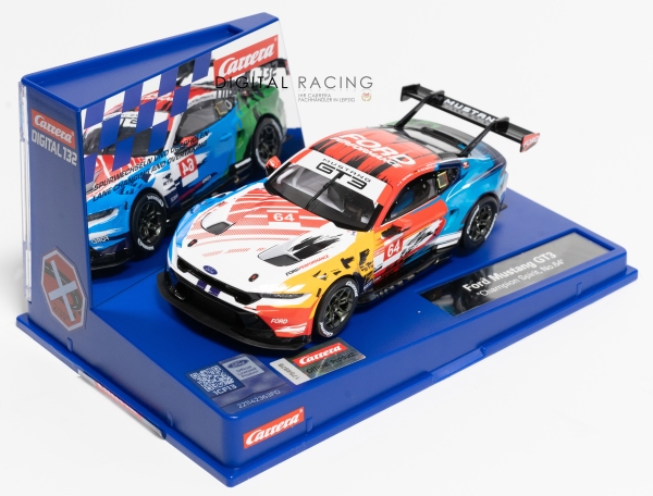 Carrera Digital 132 Ford Mustang GT3 "Champion Spirit No.64"