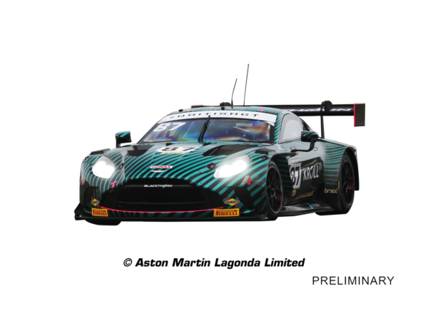 Carrera Digital 132 Aston Martin Vantage AMR GT3 Evo &quote;Blackthorn AMR No.87&quote;