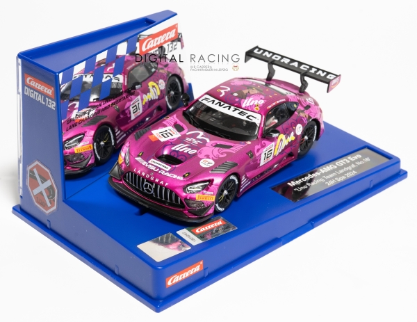 Carrera Digital 132 Mercedes-AMG GT3 Evo "Uno Racing Team No.16"