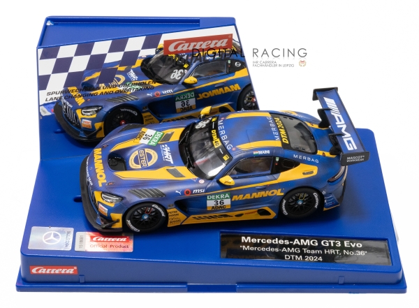 Carrera Digital 132 Mercedes-AMG GT3 Evo &quote;HRT No.36&quote;