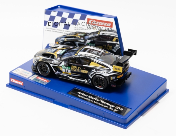 Carrera Digital 132 Aston Martin Vantage AMR GT3 Evo &quote;Walkenhorst No.34&quote;