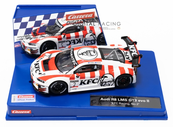 Carrera Digital 132 Audi R8 LMS GT3 evo II &quote;KFC Racing No.2&quote;