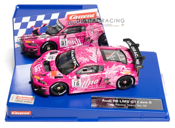 Carrera Digital 132 Audi R8 LMS GT3 evo II "Uno Racing Team No.16"
