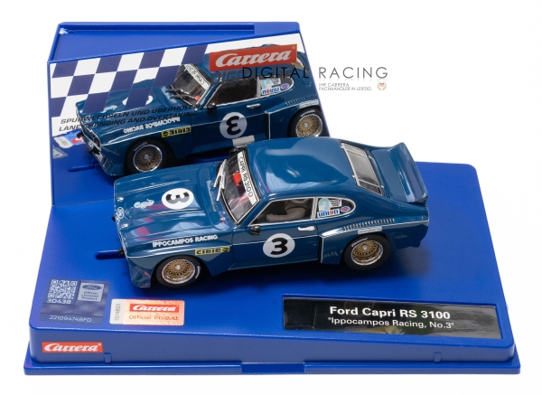 Carrera Digital 132 Ford Capri RS 3100 &quote;Ippocampos Racing No.3&quote;