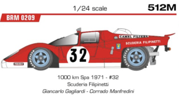 BRM 1:24 F 512M No.32