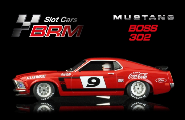 BRM 1:24 Mustang Trans-AM No.9