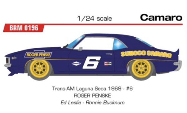 BRM 1:24 Camaro Trans-AM No.6