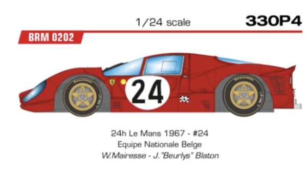 BRM 1:24 F 330P4 No.24