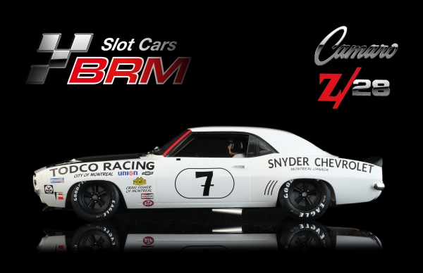 BRM 1:24 Camaro Trans-AM No.7