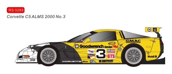 Revoslot Chevrolet Corvette C5 ALMS 2000 No.3