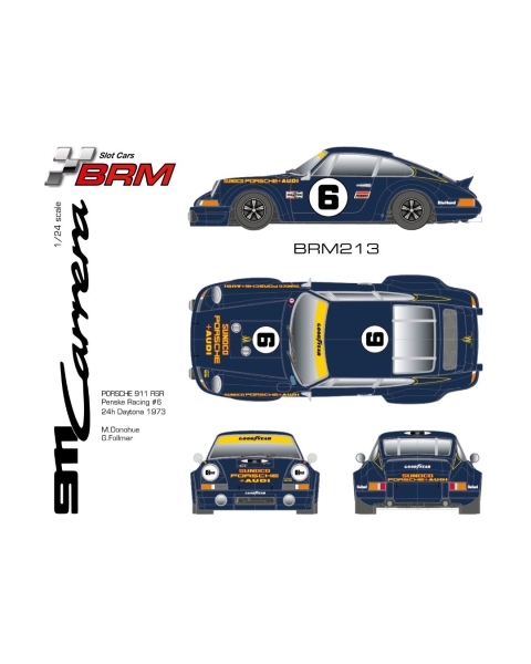 BRM 1:24 Porsche 911 RSR Penske Racing No.6
