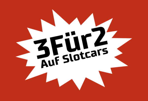 Carrera Digital 124 - 3 Fahrzeuge zum Preis von 2