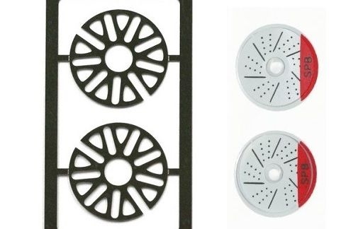 Sloting Plus Felgeneinsätze BBS 169 / 2 Stück