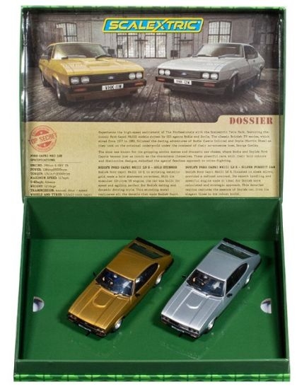 Scalextric Ford Capri Mk III "Die Profis" / "The Professionals" Doppelset