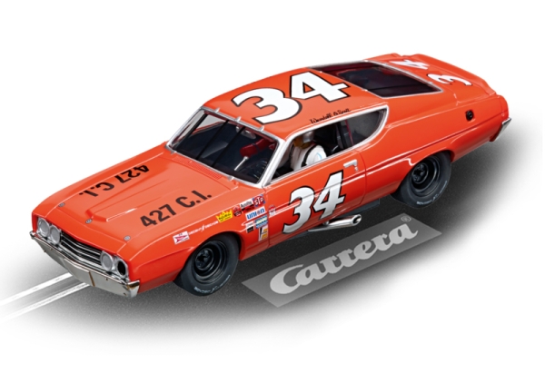 Carrera Evolution Ford Torino Talladega Wendell Scott No. 34