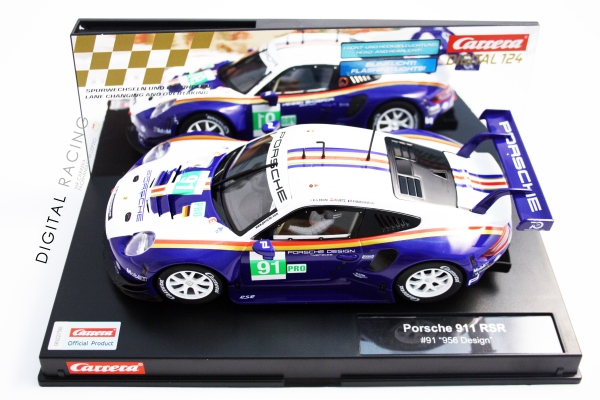 Carrera Digital 124 Porsche 911 RSR Nr. 91 Le Mans 2018