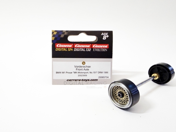 Carrera 1:24 Vorderachse für BMW M1 Procar