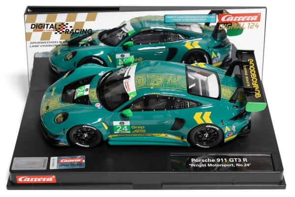 Carrera Digital 124 Porsche 911 GT3 R "Wright Motorsport No.24"