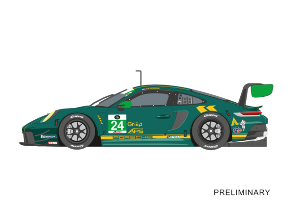 Carrera Digital 124 Porsche 911 GT3 R "Wright Motorsport No.24"