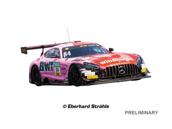 Carrera Digital 132 Mercedes-AMG GT3 Evo "Team Landgraf No.84"