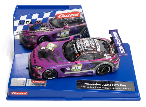 Carrera Digital 132 Mercedes-AMG GT3 Evo "Getspeed No.17"