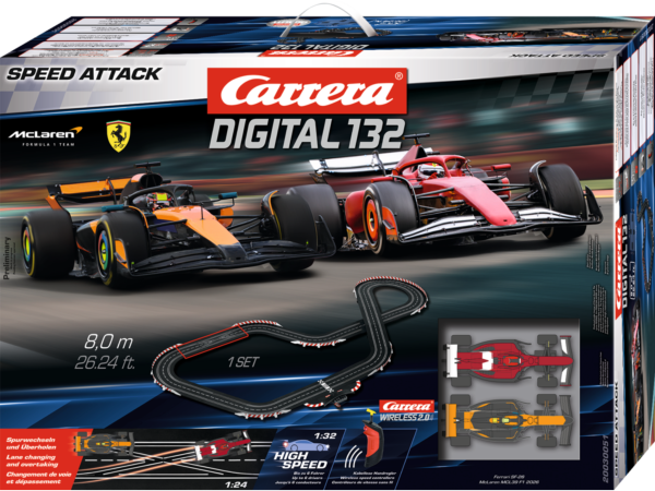 Carrera Digital 132 "Speed Attack" Startset