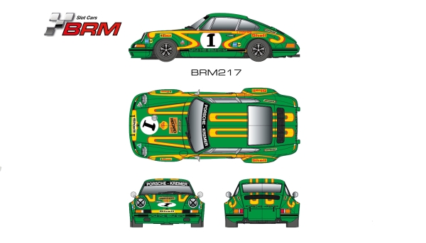 BRM 1:24 Porsche 911 RSR No.1