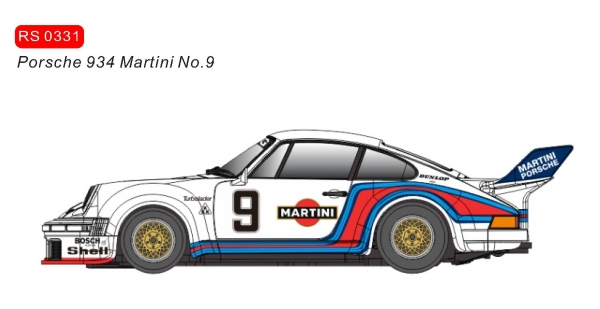 Revoslot Porsche 934 Martini No.9