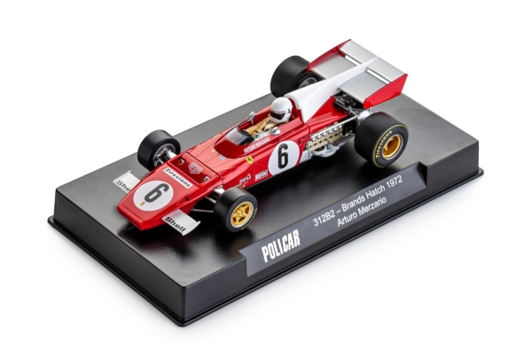 Policar Ferrari 312 B2 No.6 A.Merzario Brands Hatch 1972