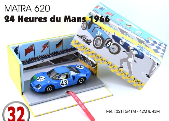 Le Mans Miniatures Matra 620 No.43