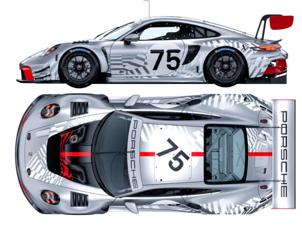 Carrera Digital 124 Porsche 911 GT3 R "75 Jahre Porsche Motorsport" - Limited Edition 2026