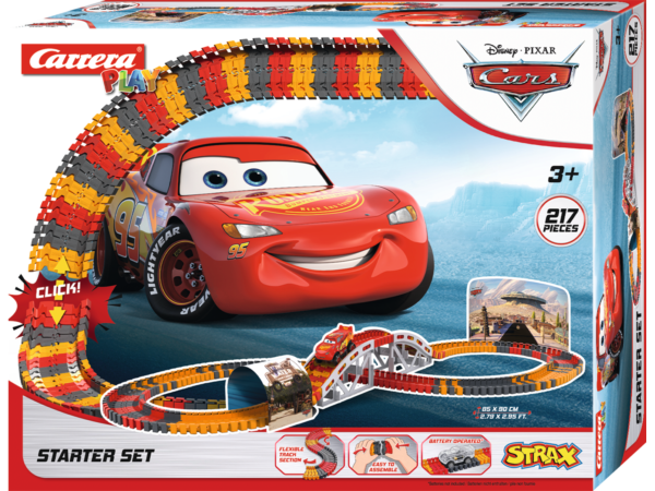 Carrera STRAX Disney Pixar Cars Starter Set