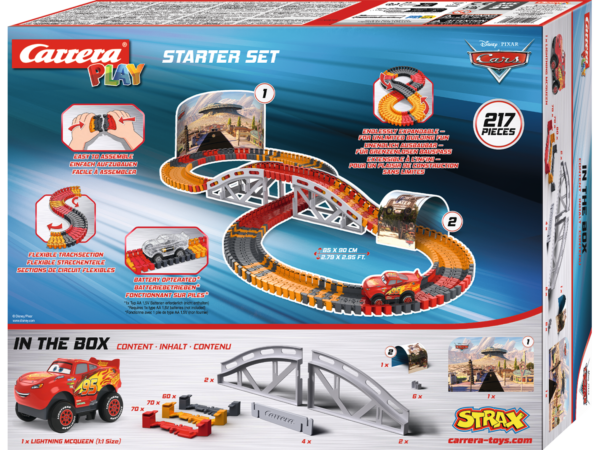 Carrera STRAX Disney Pixar Cars Starter Set