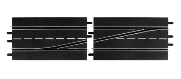 Carrera Digital 124/132 Linksweiche / Spurwechsel Links