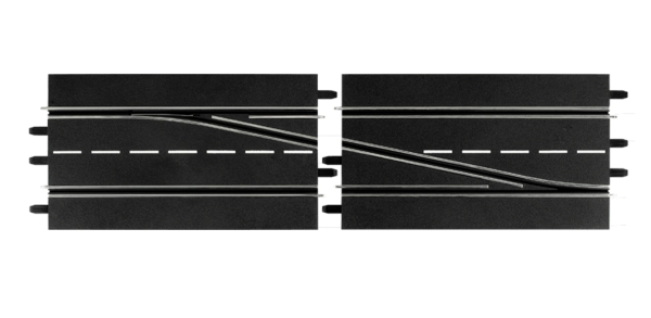 Carrera Digital 124/132 Rechtsweiche / Spurwechsel Rechts