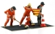 Le Mans Miniatures Streckenposten Set A (3 Figuren + Zubehör)