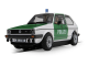 Scalextric Volkswagen Golf MK1 - Polizei Edition