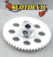 Slotdevil Spurzahnrad 48z (Ø24.9mm) Weiß / 1 Stück