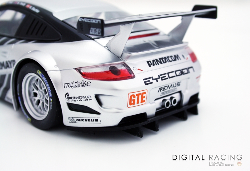 Frontspoiler & Heckdiffusor für Carrera Digital 124 Porsche GT3 verstärkte Teile 