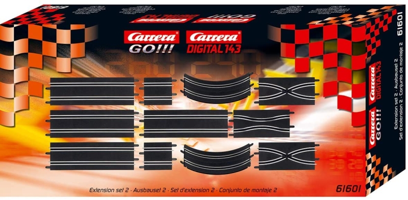 Carrera Digital 143 / GO!!! - Lot De 2 Chicanes Pour Circuit De Course