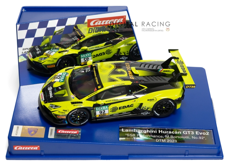 Carrera Lamborghini Huracán GT3 Evo2 SSR Performance No.92 DTM 2023 - Digital 132